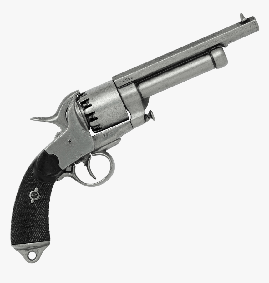 American Civil War Pistol - Lemat Revolver Png, Transparent Png
