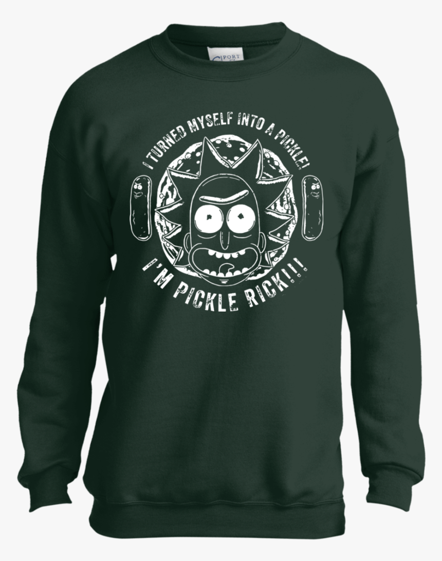 Rick And Morty I M Pickle Rick Youth Sweatshirt Jet - Chemistry Hoodie Designs, HD Png Download