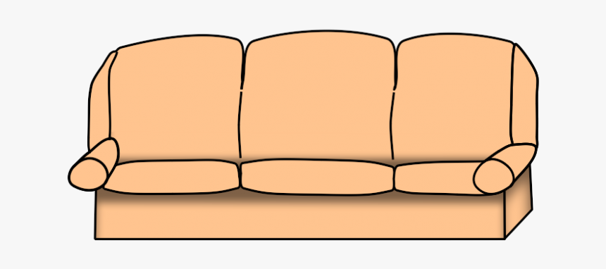 Couch Clipart Png - Transparent Couch Clipart, Png Download