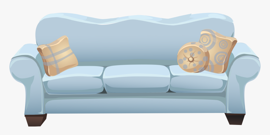 Sofa Clipart Png - Couch Clipart, Transparent Png