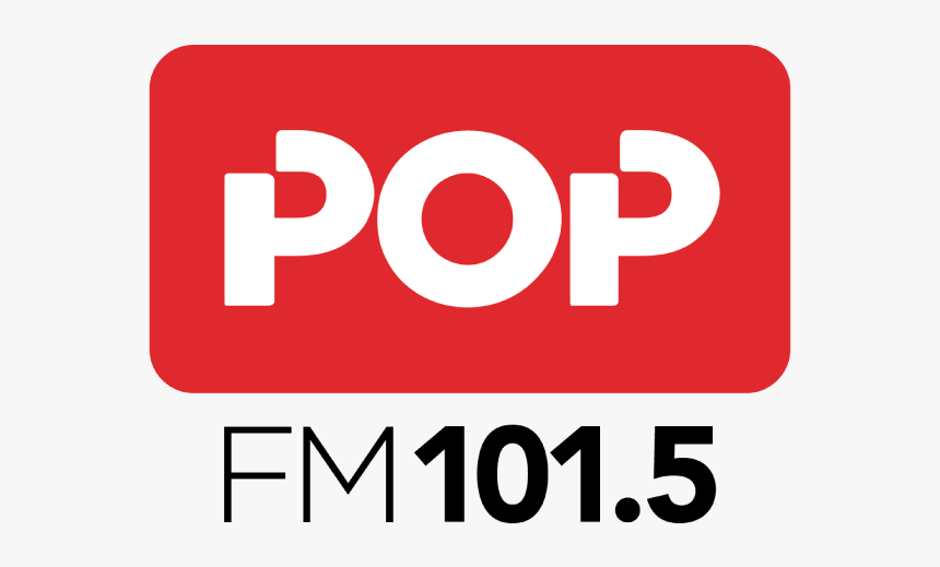Pop Radio 101.5 Png Logo, Transparent Png