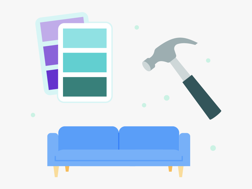 Earnest-loan Home Improvement Couch Home Improvement, HD Png Download