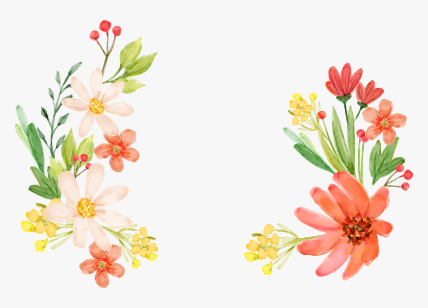Free Png Flowers Clipart Images Transparent - Transparent Flowers Clipart, Png Download