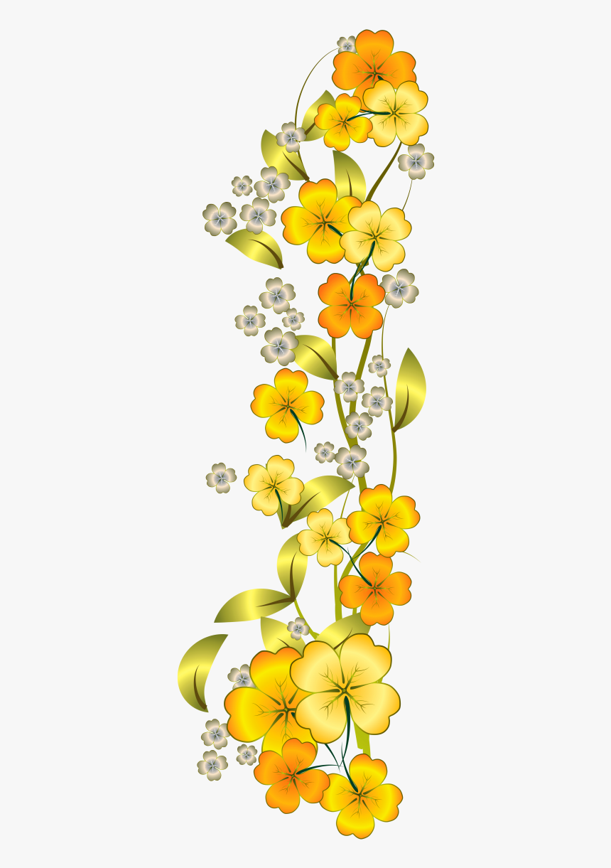 Flowers Hd Photo Png Png Images - Yellow Flowers Clipart Png, Transparent Png