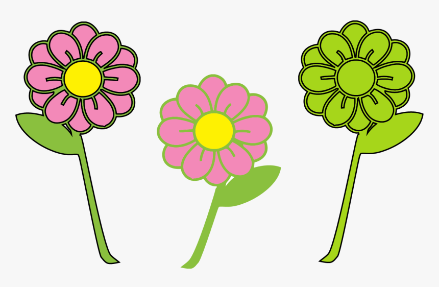 Pink Daisy Clip Art, HD Png Download