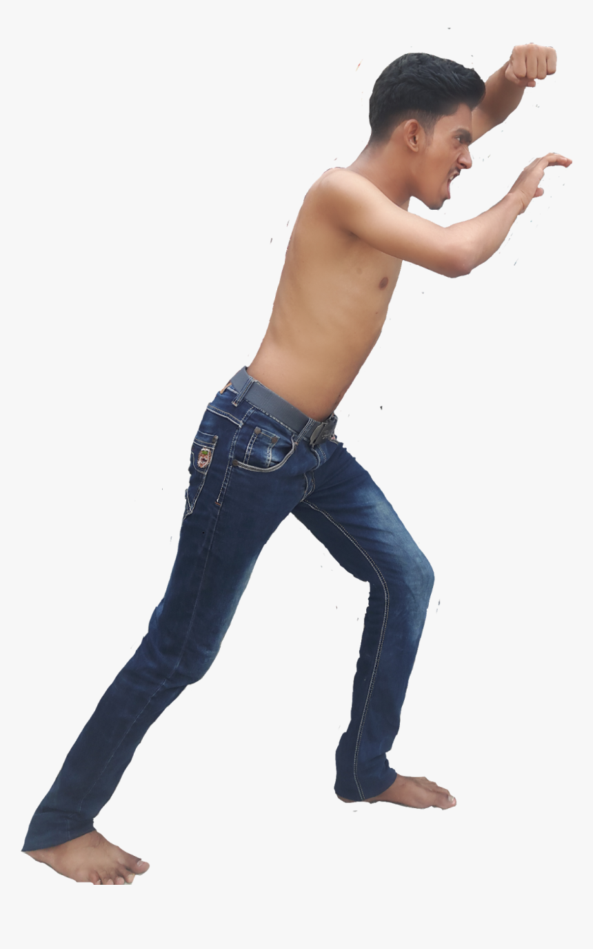 Tiger Photoediting Model Png - Barechested, Transparent Png