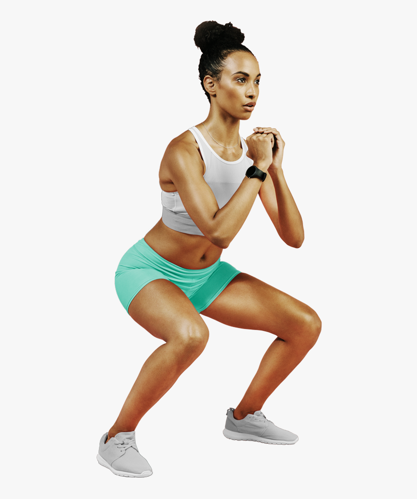 Ora Model Squat Model Png - Transparent Fitness Model Png, Png Download