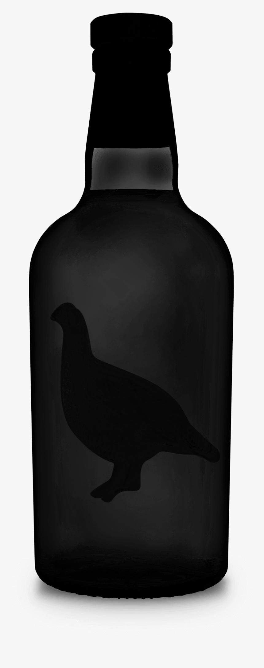 Glass Bottle Wine Beer Bottle - Beer, HD Png Download