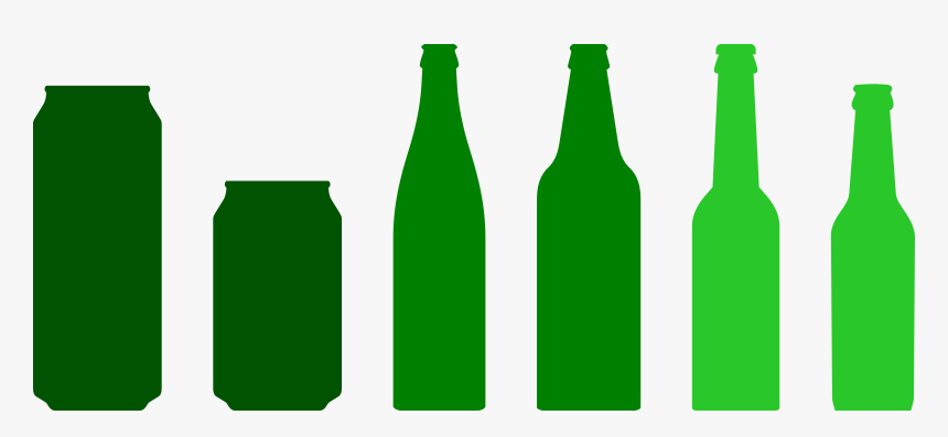 Transparent Beer Bottle Clip Art Png - Beer Bottle Vector Shapes, Png Download