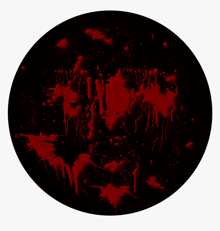 Transparent Realistic Blood Drip Png - Blood Splatter Gobo, Png Download