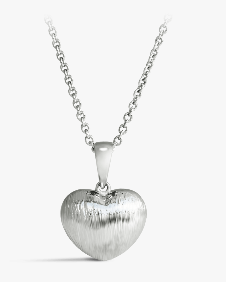 White Gold Heart Wedding Gift - Necklace, HD Png Download