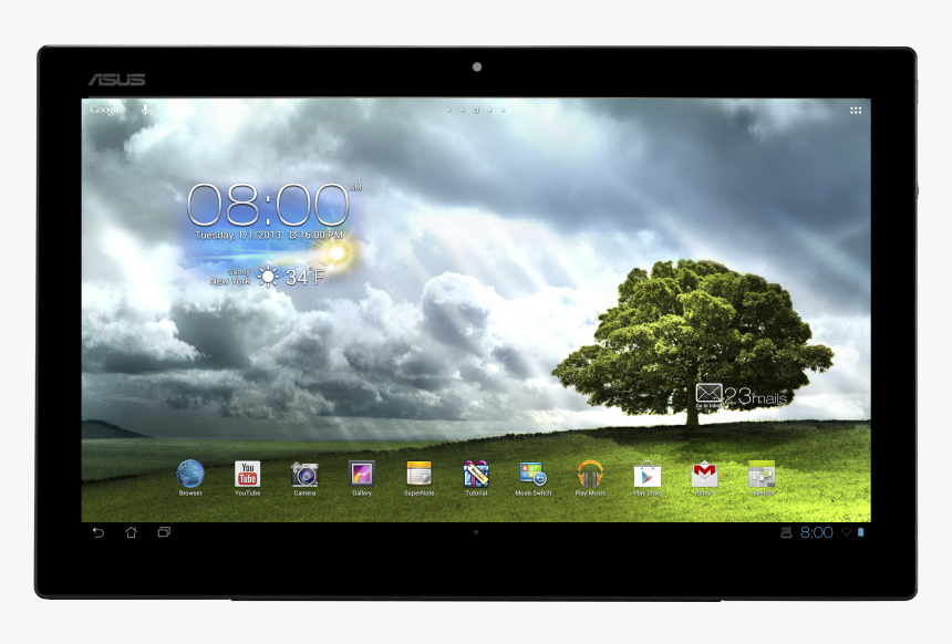 Asus Tablet Png, Transparent Png