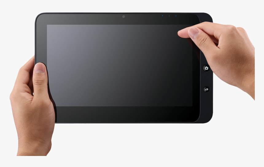 Hand Holding Tablet Png, Transparent Png