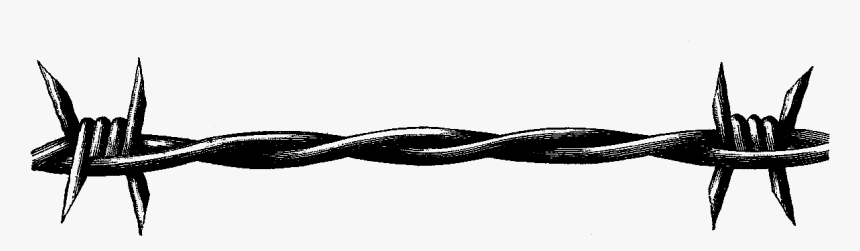 Barbed Wire - Clipart Barbed Wire, HD Png Download