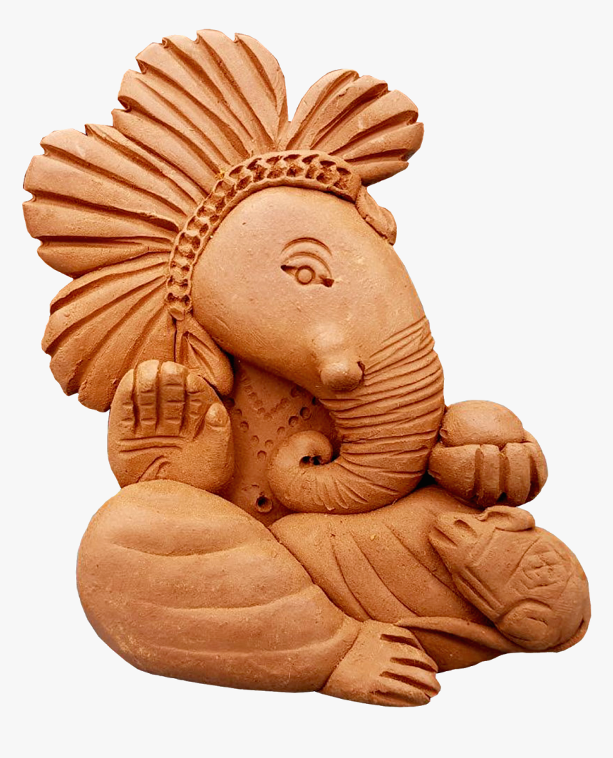 Clay Ganesh Chaturthi Wishes, HD Png Download