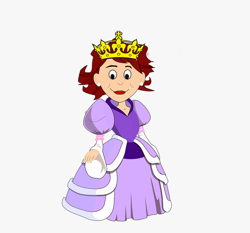 Queen, Princess, Crown, Royal, Monarch, Imperial - Queen Clipart Png, Transparent Png