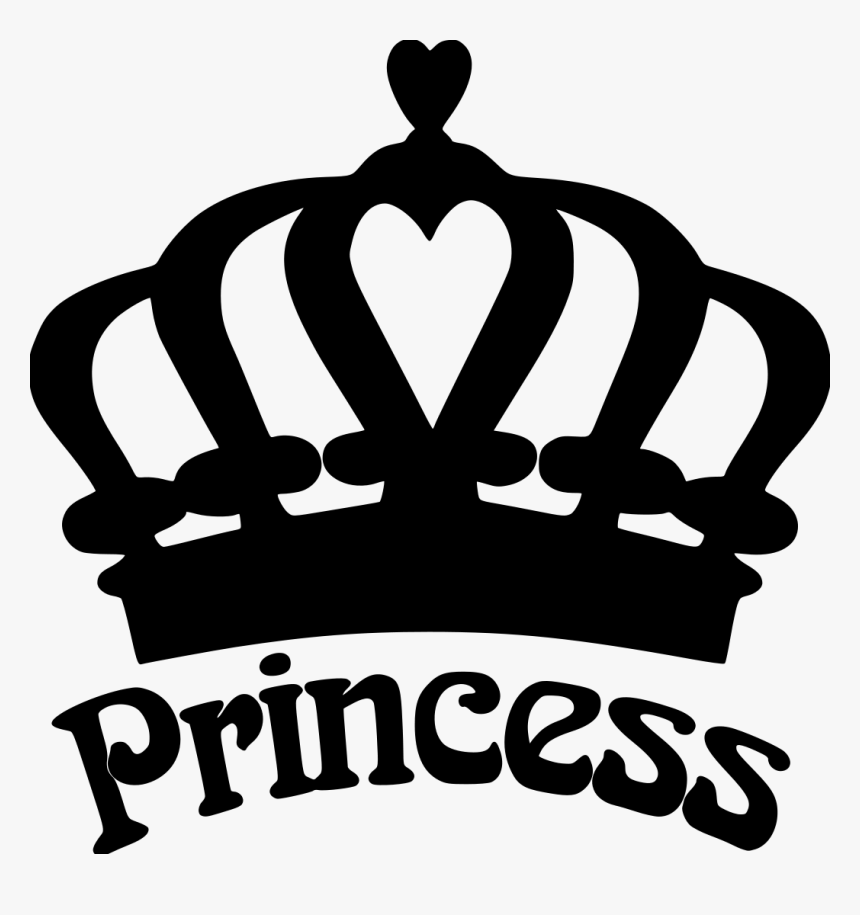 Princess Crown Silhouette Png, Transparent Png , Transparent Png Image -  PNGitem, image size:860x915