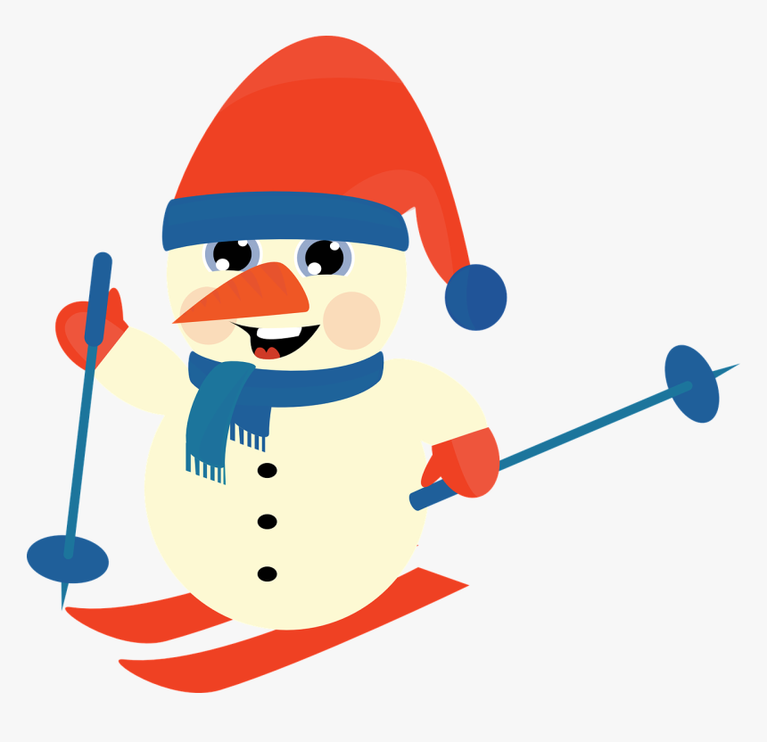 Skiing Fun For Families - Skiing Clipart, HD Png Download