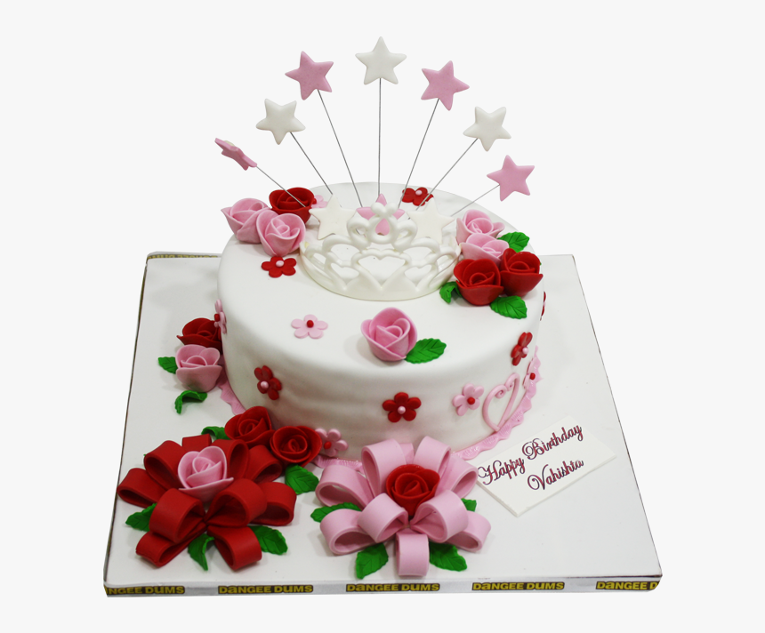 Princess Cake Design For Kids, HD Png Download