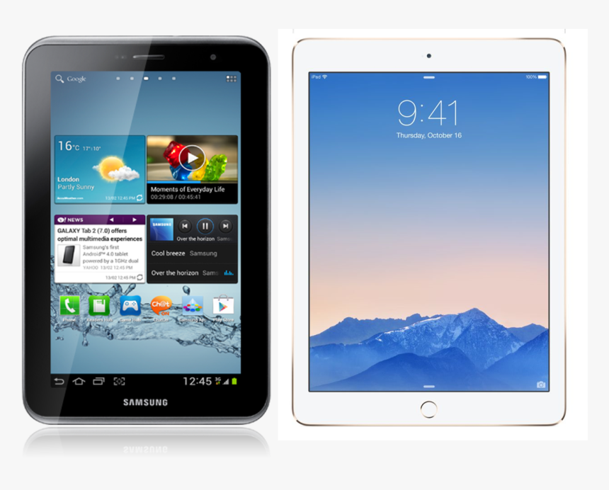 Tablet Samsung 7.0, HD Png Download