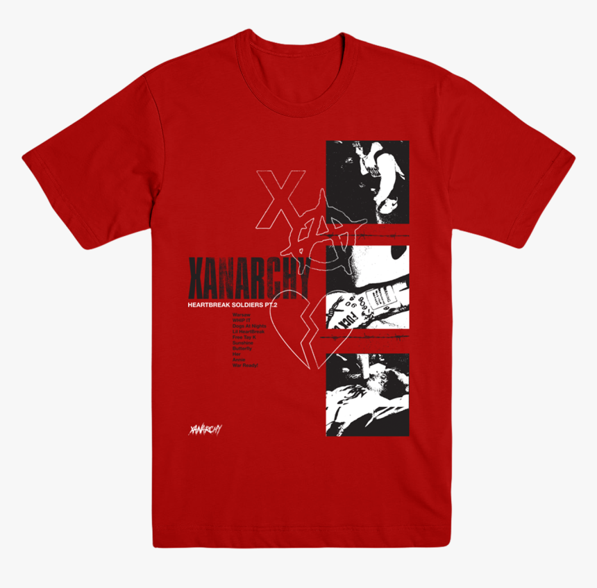 Xanarchy Shirt Red, HD Png Download