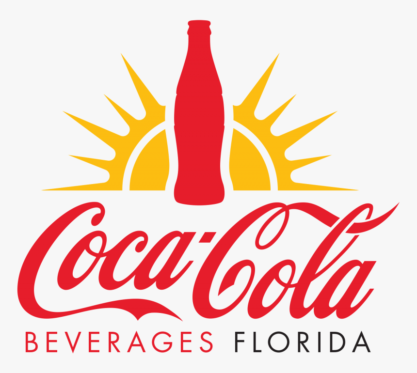 Coca-cola Beverages Florida Logo - Coca Cola Florida Logo, HD Png Download