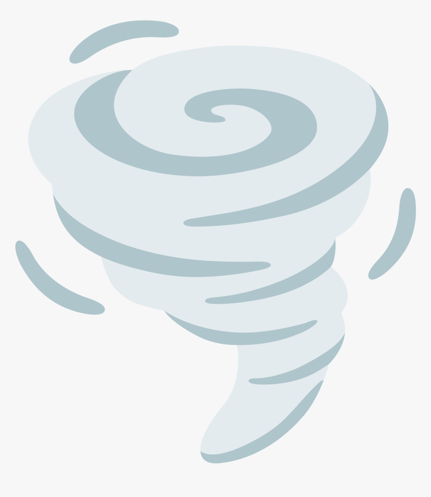 Tornado Emoticon, HD Png Download