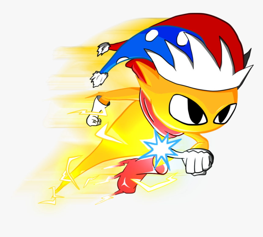 The Flash Clipart Electric Spark - Spark The Electric Jester 3d Png, Transparent Png