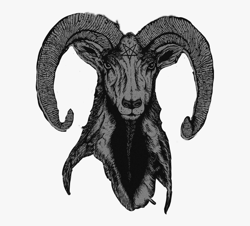 Transparent Goat Face Clipart - Satan Png, Png Download