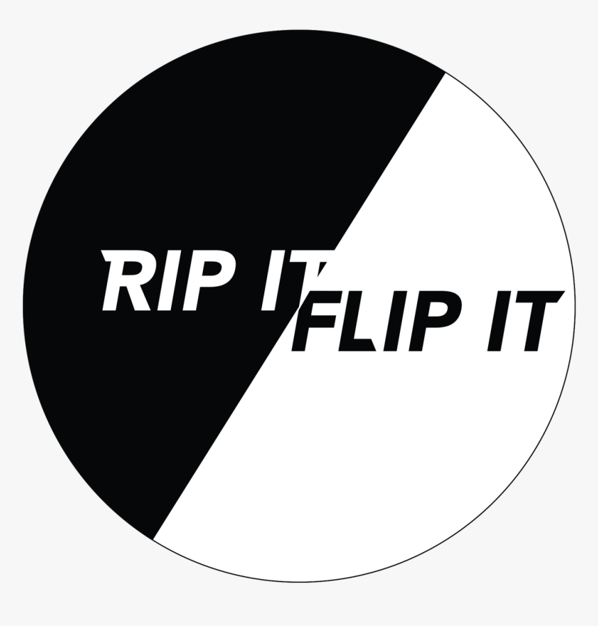 Rip It And Flip It Knob Sticker - Circle, HD Png Download