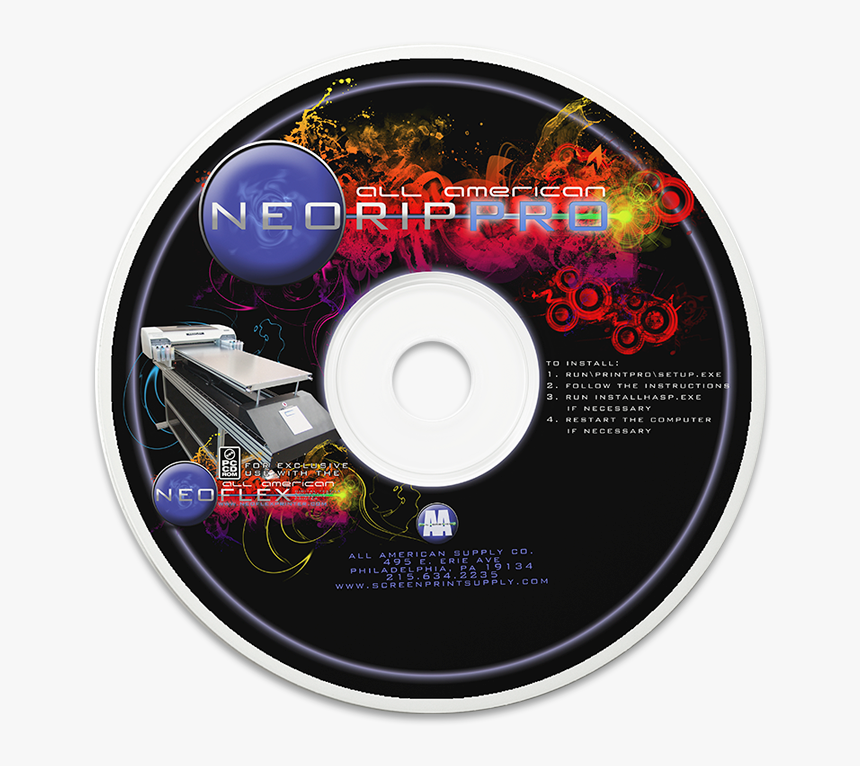 Neoflex Software Cd - Neo Rip, HD Png Download