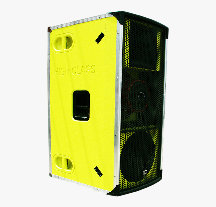 Hcmu Yellow Speaker Side - New High Class Speaker, HD Png Download