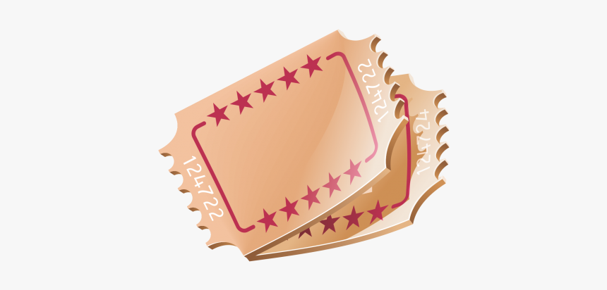 Movie Ticket Clipart Png Image Free Download Searchpng - Illustration, Transparent Png