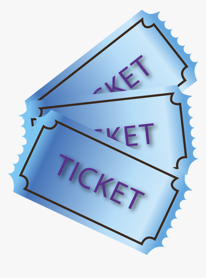 Entries, Ticket, Paper, Box Office, Cinema, Theatre - Purple Ticket Clip Art, HD Png Download
