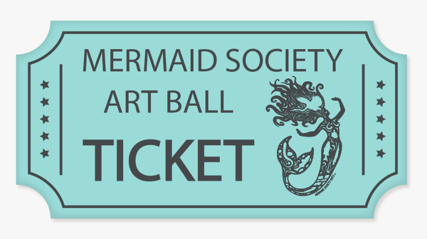 Mermaid Art Ball Ticket - New Zealand Team Logo, HD Png Download