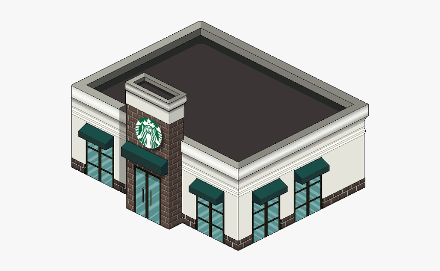 Starbucks - Starbucks Habbo, HD Png Download