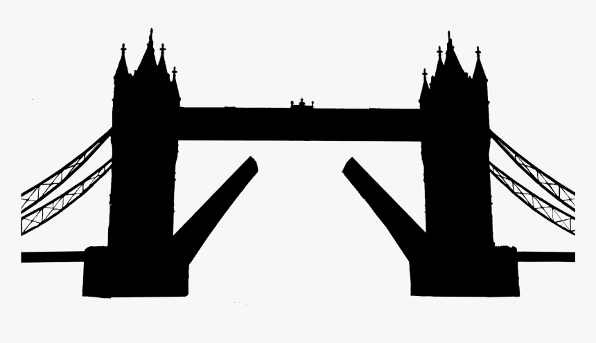 Transparent Bridge Silhouette Png - Tower Bridge, Png Download