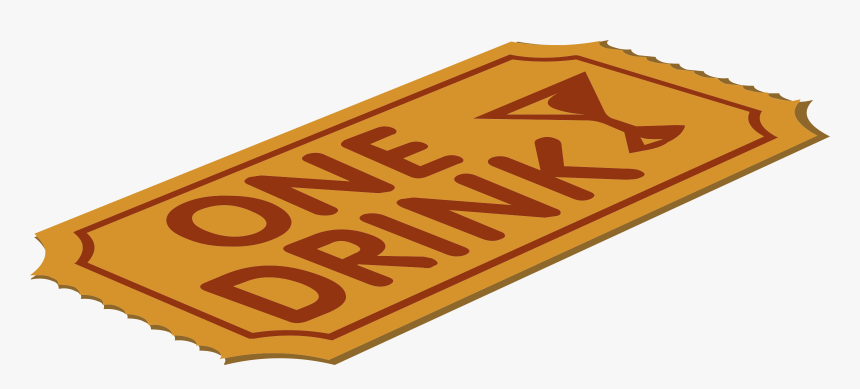 Drink Ticket Clip Art, HD Png Download
