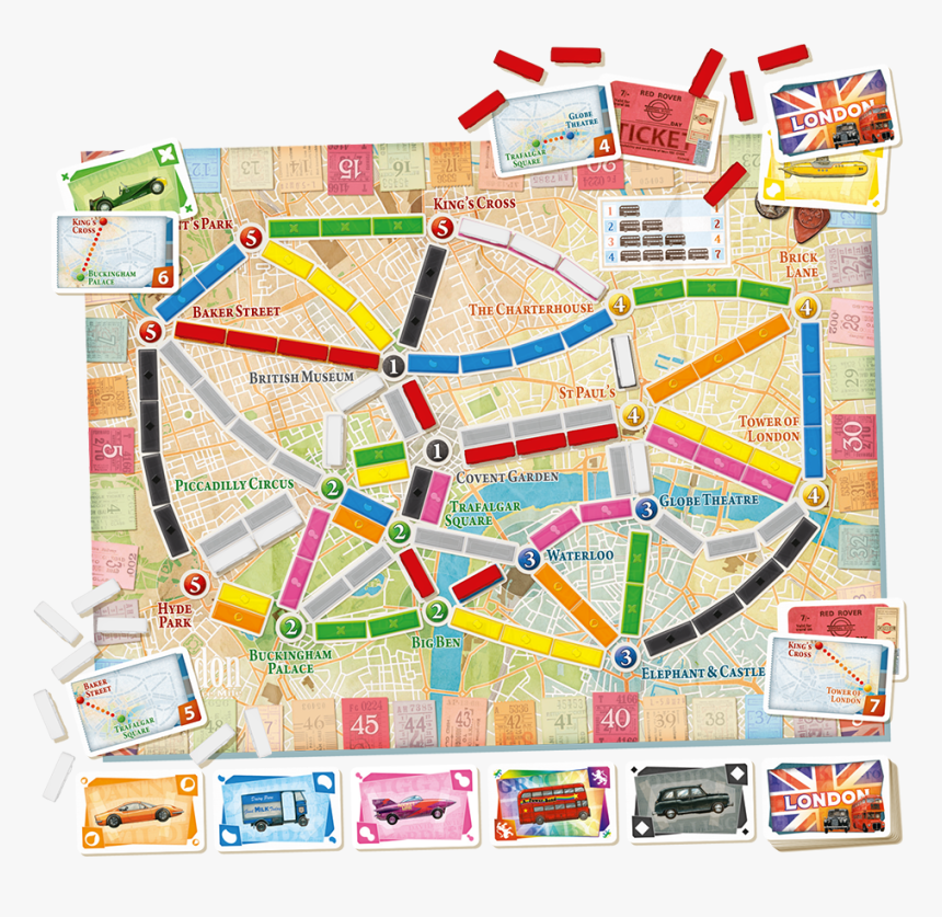 London Calling - - Ticket To Ride London, HD Png Download