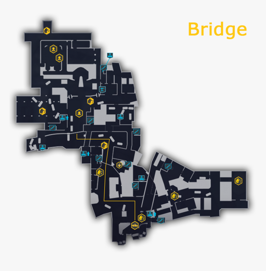 Bridge Full - Dirty Bomb New Terminal Map, HD Png Download