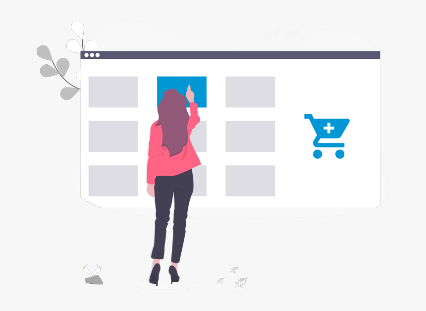 Ticketing White With Blue Edited - E-commerce, HD Png Download