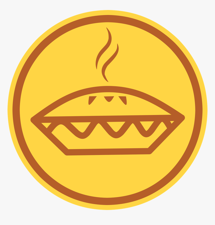 Apple Pie Pie Icon Sign Food Design Tasty Eating - Logo Apple Pie Png, Transparent Png