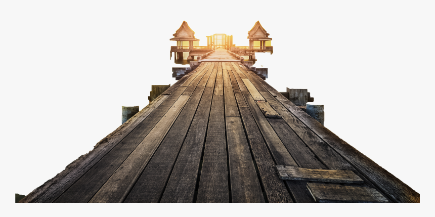 Bridge Clipart Beach - Beach Wood Bridge Png, Transparent Png