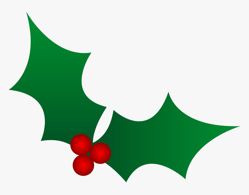 Christmas Holly Design - Christmas Holly, HD Png Download