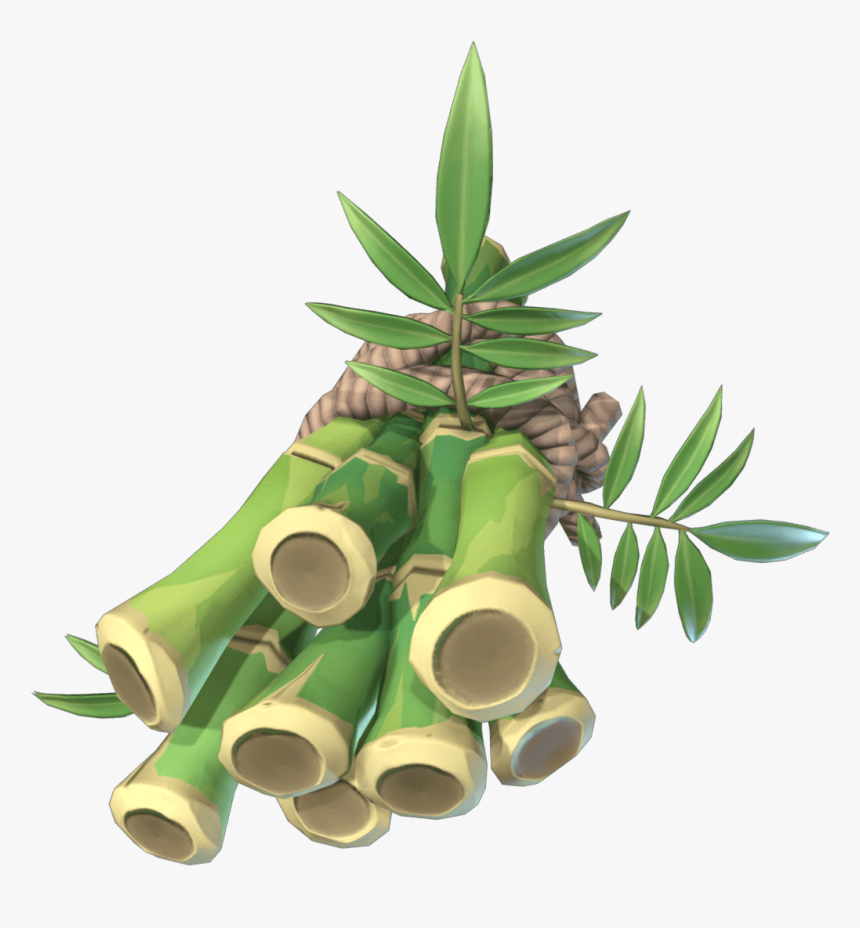Bamboo Back Bling - Bamboo Fortnite Pack, HD Png Download