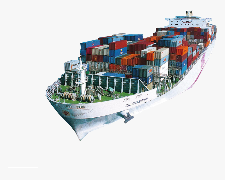 Cargo Ship Png - Shipping Sea, Transparent Png