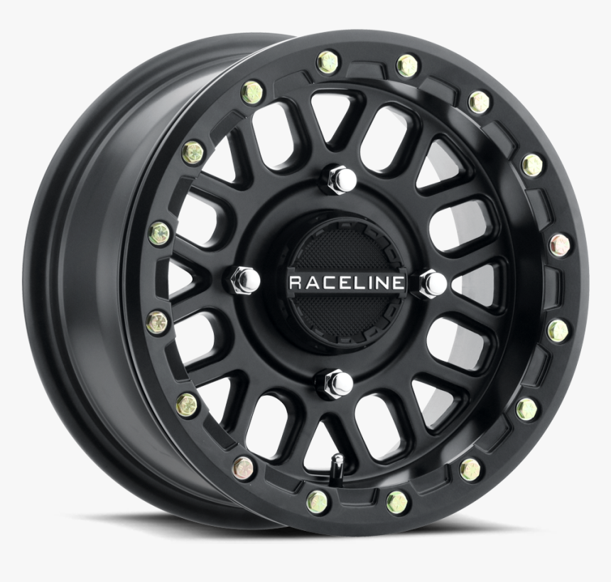 Raceline A93 Wheel 4lug Matte Black 1000 - Raceline Podium, HD Png Download