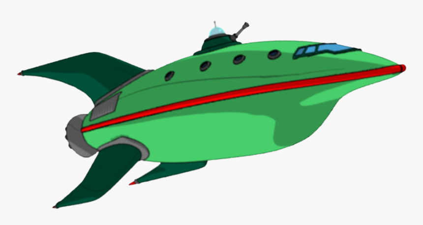 Planet Express Ship Png, Transparent Png