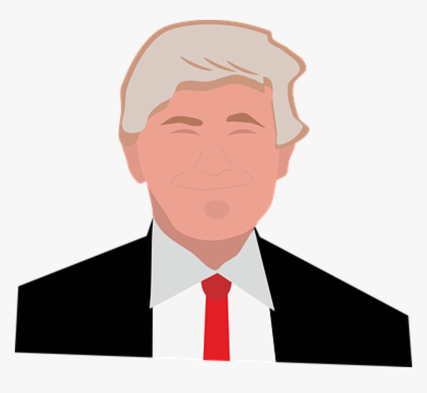 Pixabay - Sketsa Donald Trump, HD Png Download