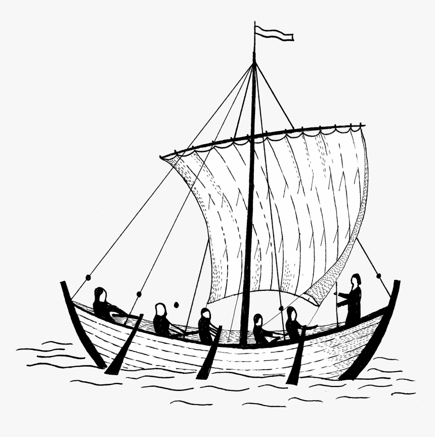 Transparent Medieval Ship Png, Png Download
